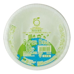 紙皿 ESペーパーボール 15cm 10枚入 アートナップ