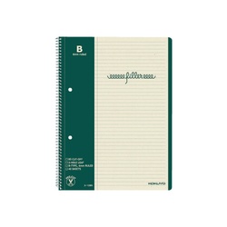 フィラーノート　Ｂ５　Ｂ罫６ｍｍマージン罫入４０枚