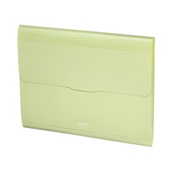 書類ファイルノビータＡ４１２Ｐリーフグリーン×１０