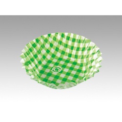 東洋アルミエコープロダクツ 紙カップ 紙ケース チェック ミドリ 6F 500枚入