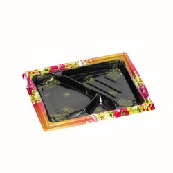 弁当容器 箱膳23-18-4H みやび赤 福助工業