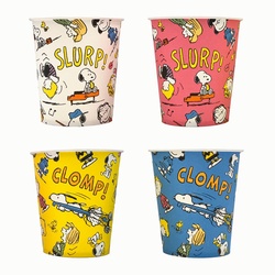 サンナップ 紙カップ スヌーピーレトロパターン ペーパーカップ 205ml 25個入