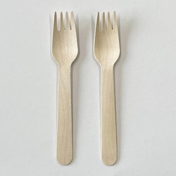 使い捨てフォーク 木製カトラリー フォーク 今村紙工