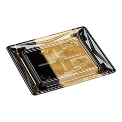 エフピコ 刺身容器 Sステージ19-17 本体 輪島金