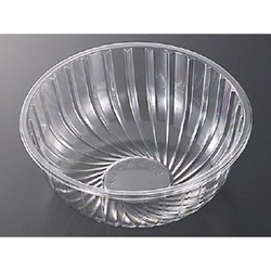 中央化学 冷麺容器 クリアボウル 大 本体