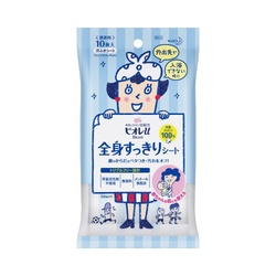 ビオレｕ　全身すっきりシート　携帯用　１０枚入×６