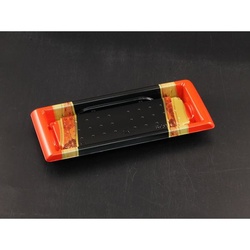 【廃番商品】リスパック 寿司容器 板前05B ひしょう赤 本体