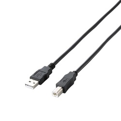 エコＵＳＢ２．０ケーブル　Ａ−Ｂ　２ｍ　ＢＫ