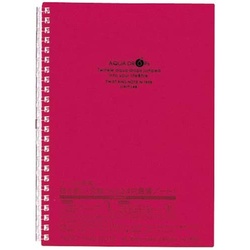 ツイストノート　Ａ５　３０枚２４穴　赤