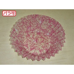 セイコー おかずカップ ラミケースOPP 10F 雲龍柄(赤) 500枚