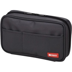 ペンケース　ブックタイプ　黒