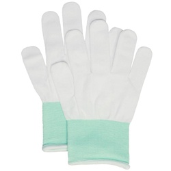 インナー手袋 極薄18G インナーピタハンド 10双組 M おたふく手袋