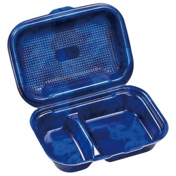 【廃番商品】軽食容器 DLVボーノ23-16-1カフェブルーW エフピコ