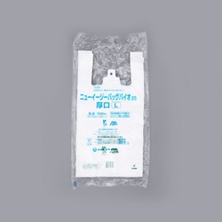 HDゴミ袋 ニューイージーバッグ バイオ25 厚口タイプ口タイプ L 福助工業