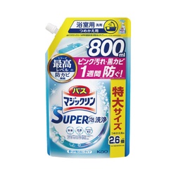 バスマジＳＵＰＥＲ泡香りが残らない替８００ｍｌ×５