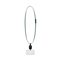 リール式ハード吊り下げ名札＜アイドプラス＞　緑