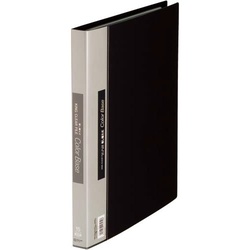 カラーベース差替式黒Ａ４縦背幅２５ｍｍ３０穴