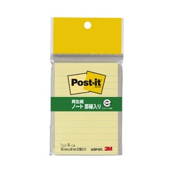 ポストイット　罫線入　１００×６９　５０枚