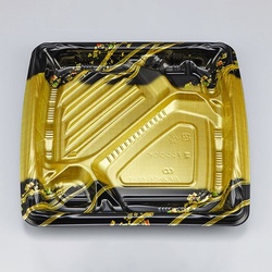 シーピー化成 弁当容器 BFみくら11-1 舞帯金 本体