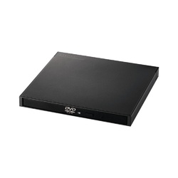 外付けＤＶＤドライブ　読込専用　ＡＣアダプタ付　黒
