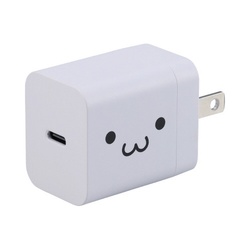 Ｔｙｐｅ−Ｃ充電器　ＰＤ２０Ｗ　折りたたみ　顔