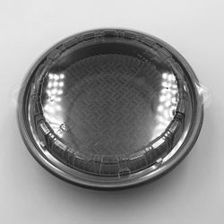 エフピコ 麺容器 DLV麺20(58)本体 黒W 本体 蓋 中皿 セット