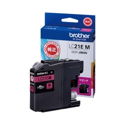 純正インク　ＬＣ２１ＥＭ　マゼンタ