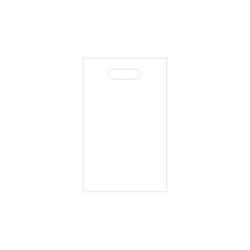 ポリ手提げ 4200 シティバッグ ホワイト SS ベルベ