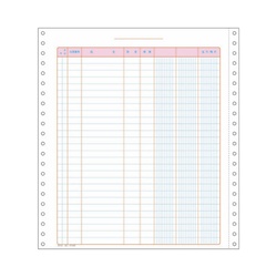 連続伝票用紙　売上仕入帳（税額欄無）５００枚入