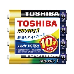 アルカリ１　シュリンクパック　単４形（４本入）
