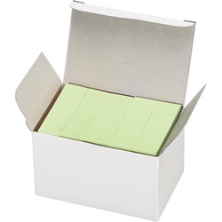 再生紙ふせん＜Ｋ２＞５０×１５ｍｍ　緑　２５冊