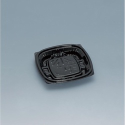 惣菜容器 プリモ11-11DH 黒 福助工業