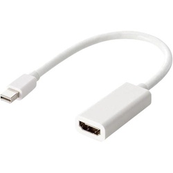 ミニディスプレイポートーＨＤＭＩ　変換アダプタ