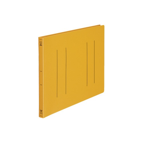 フラットファイル＜ＰＰ＞　Ｂ４横　橙　１冊