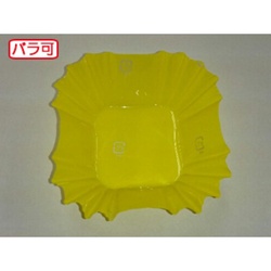 セイコー おかずカップ ラミケースOPP四角6号Pイエロー 500枚