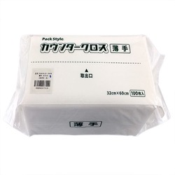 パックスタイル ふきん・クロス PS カウンター クロス ダスター 薄手 白 R