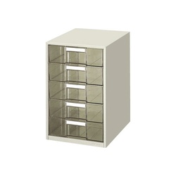 レターケースプラスチック引出し　Ａ４　深型５段