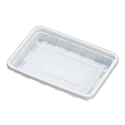 サンドイッチ容器 Fパレ W-61 白 福助工業