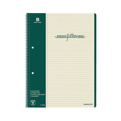 フィラーノート　Ａ４　Ｂ罫６ｍｍマージン罫入４０枚