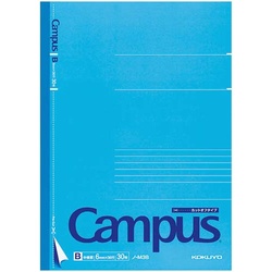 キャンパスノートセミＢ５（カットオフ）　Ｂ罫　５冊