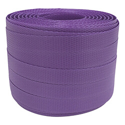 PPバンド15.5mm×100m　紫　【ユタカメイク 梱包用品 ＰＰバンド １５．５ｍｍ×１００ｍ ムラサキ】