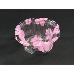 【廃番商品】リスパック 惣菜容器 クリーンカップ よつば11-45Bひなたピンク 本体