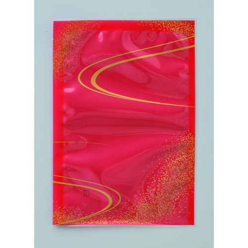 真空袋 ナイロン印刷規格三方袋MYR2和柄赤 ベリーパック