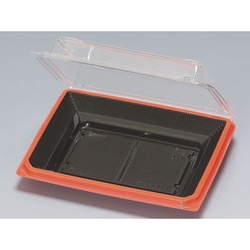 フードパック スクエア27 黒淵朱 福助工業