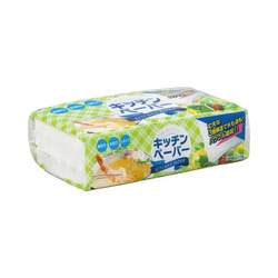 ３枚重ねピローキッチンペーパー　７５組入×２４