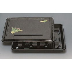 仕出し弁当容器 YN-390 萩 共フタ付 福助工業