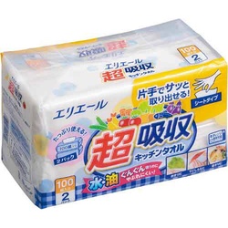 超吸収キッチンタオル　シートタイプ　２個×２０