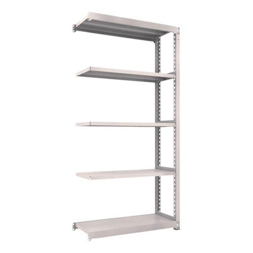 ＴＲＵＳＣＯ スチールラック Ｍ3型中量棚 1200×471×2400mm 5段 連結 ネオグレー M38455B