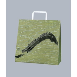 紙手提げ袋 ラッピーバッグ No.3 すすき 福助工業