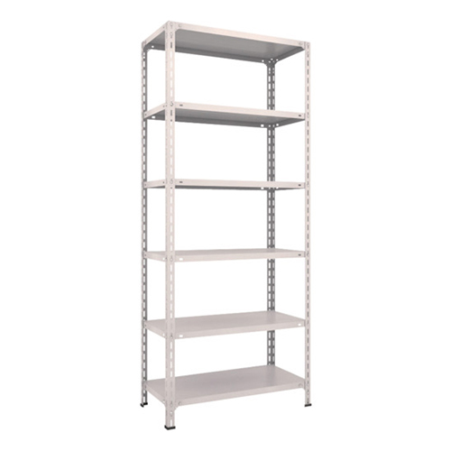 ＴＲＵＳＣＯ スチールラック 軽量棚開放型 875×450×2100mm 6段 ネオグレー 73X16